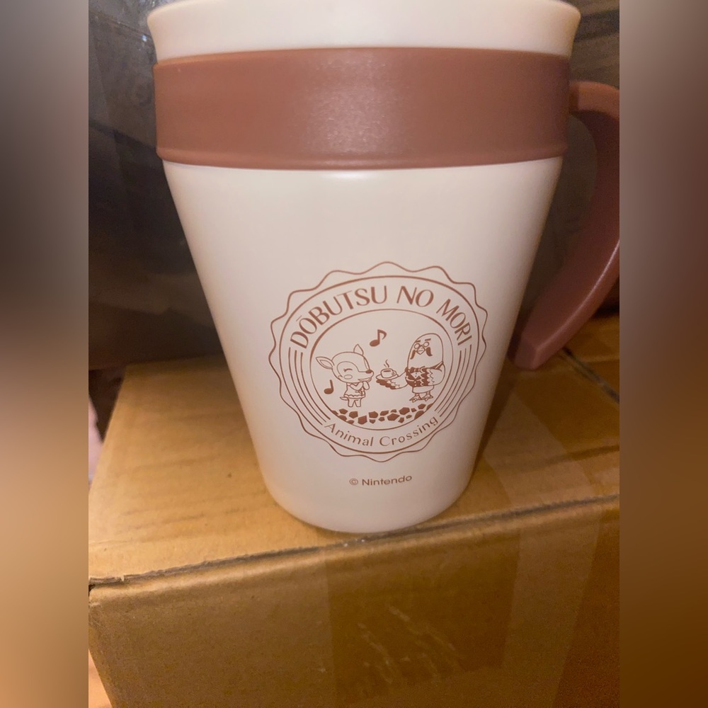 Animal crossing thermal mug 200ml